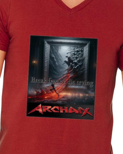 Break Free Men's V-Neck T-Shirt