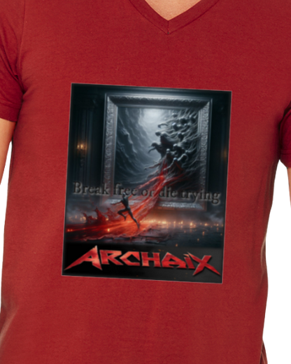 Break Free Men's V-Neck T-Shirt