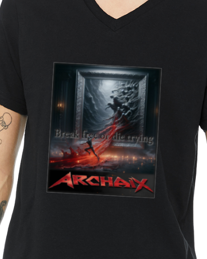 Break Free Men's V-Neck T-Shirt