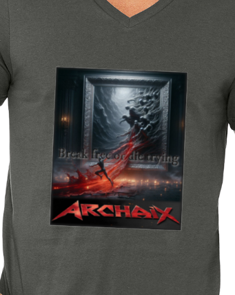 Break Free Men's V-Neck T-Shirt