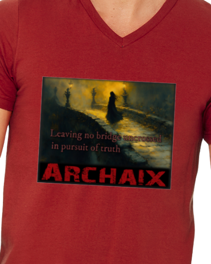 Leaving no...Men's V-Neck T-Shirt