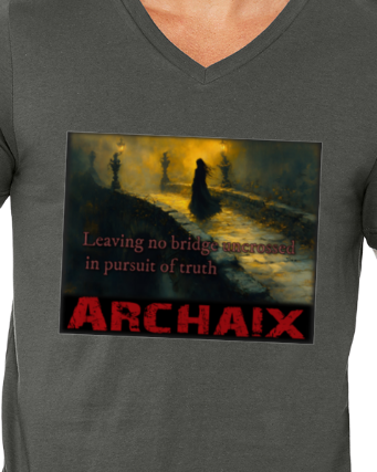 Leaving no...Men's V-Neck T-Shirt