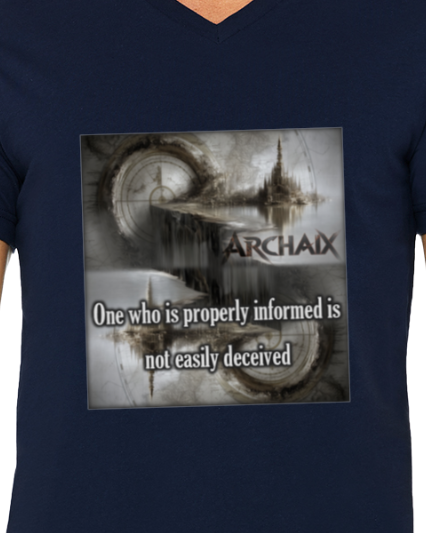 One who is...Men's V-Neck T-Shirt