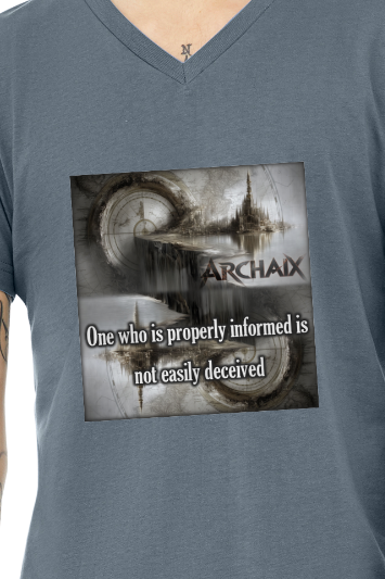 One who is...Men's V-Neck T-Shirt