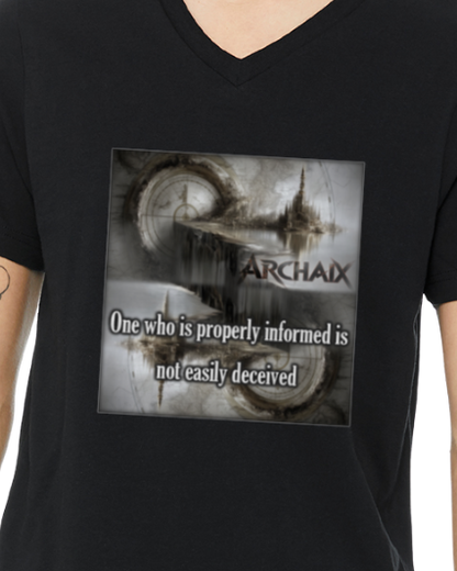 One who is...Men's V-Neck T-Shirt