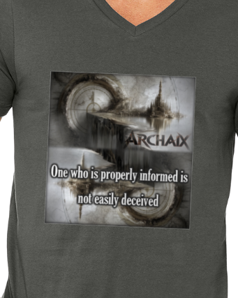 One who is...Men's V-Neck T-Shirt