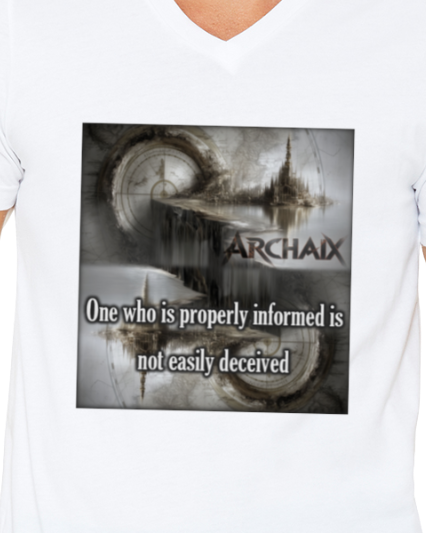 One who is...Men's V-Neck T-Shirt