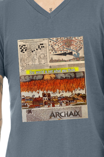 Our World is...Men's V-Neck T-Shirt