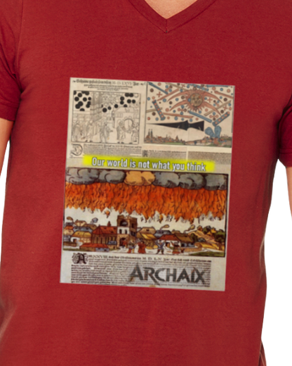 Our World is...Men's V-Neck T-Shirt