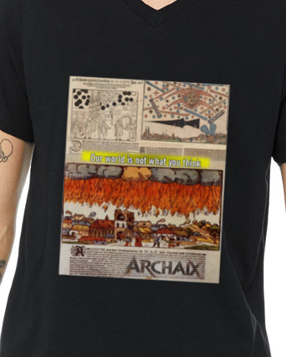 Our World is...Men's V-Neck T-Shirt