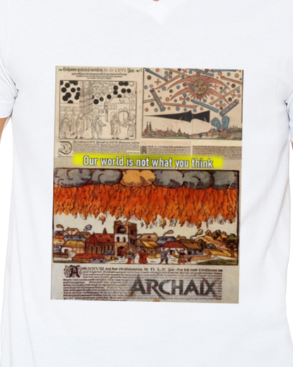 Our World is...Men's V-Neck T-Shirt