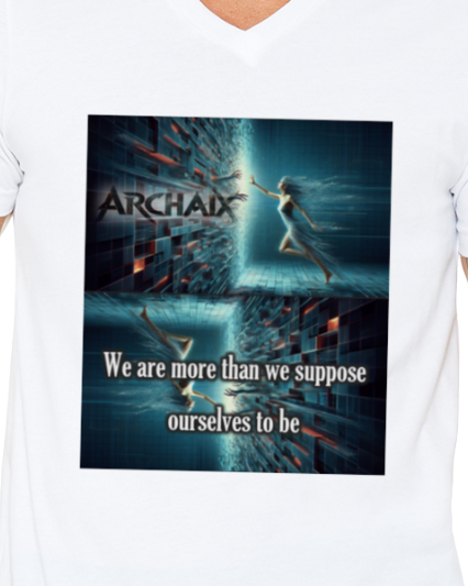 We are More...Men's V-neck T-Shirt