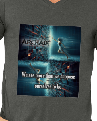 We are More...Men's V-neck T-Shirt