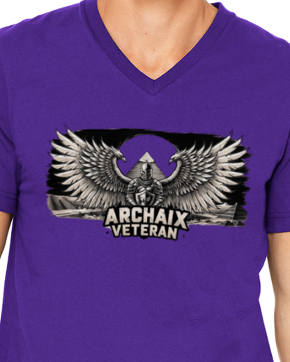 Archaix Veteran Men's V-neck T-Shirt