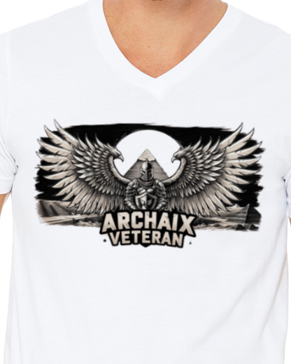 Archaix Veteran Men's V-neck T-Shirt