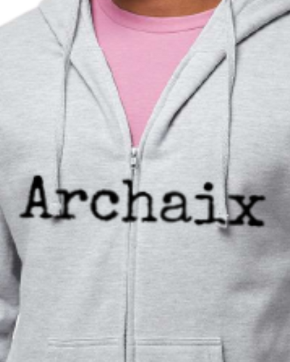 Archaix Typed Zip Hoodie