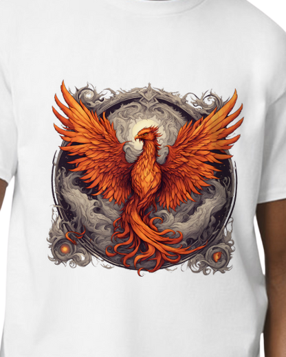 Bordered Phoenix T-Shirt