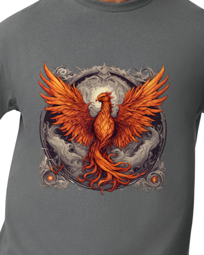 Bordered Phoenix T-Shirt