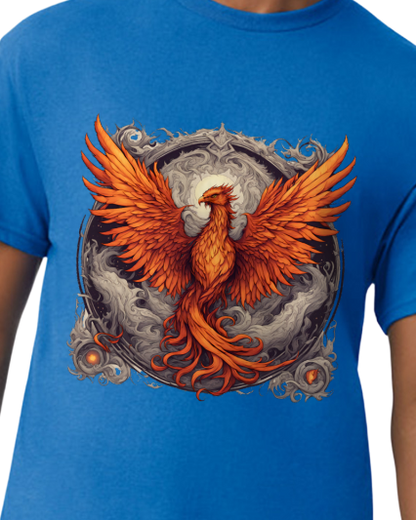 Bordered Phoenix T-Shirt