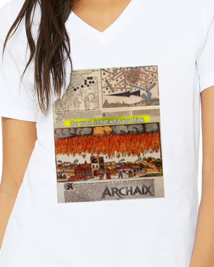 Our World Is Women's V-Neck T-Shirt