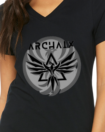 Archaix Logo V-Neck T-Shirt