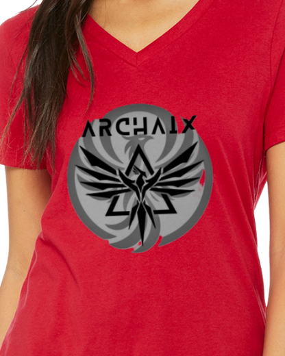 Archaix Logo V-Neck T-Shirt