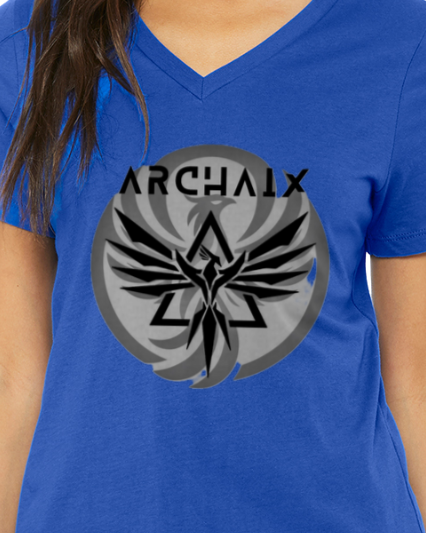 Archaix Logo V-Neck T-Shirt