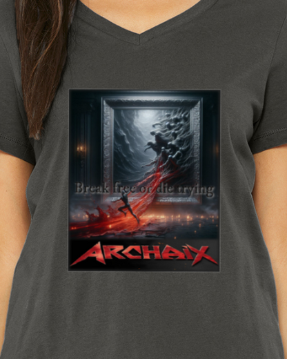 Break Free Women's V-Neck T-Shirt