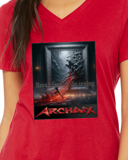 Break Free Women's V-Neck T-Shirt