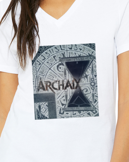 ARCHAIX Women's V-Neck T-Shirt