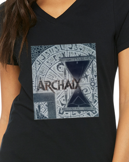 ARCHAIX Women's V-Neck T-Shirt