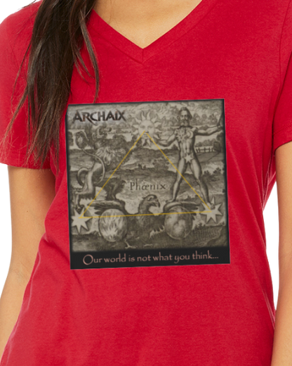 Our World Women's V-Neck T-Shirt