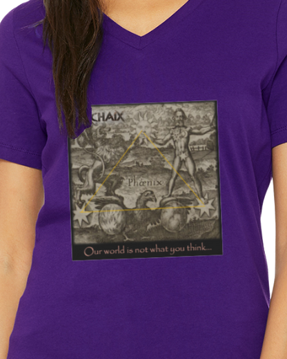 Our World Women's V-Neck T-Shirt