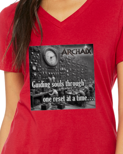 Guiding Souls Women's V-Neck T-Shirt