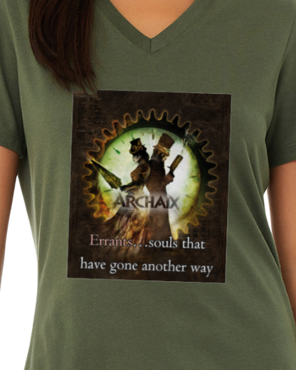 Errant Souls Women's V-Neck T-Shirt