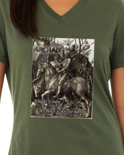 Knight Errant Women's V-Neck T-Shirt