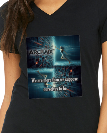 We Are More...Women's V-Neck T-Shirt