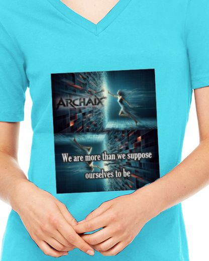 We Are More...Women's V-Neck T-Shirt