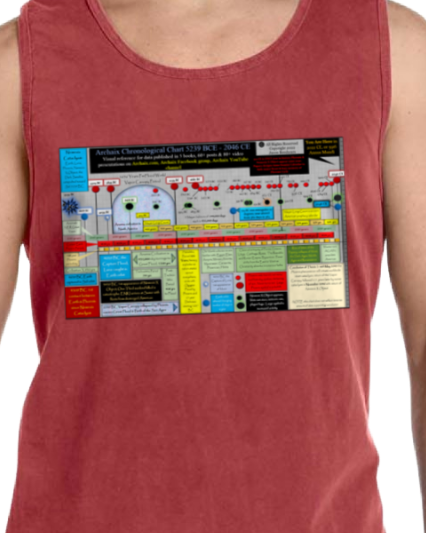 Archaix Chronological Chart Vintage Tank Top