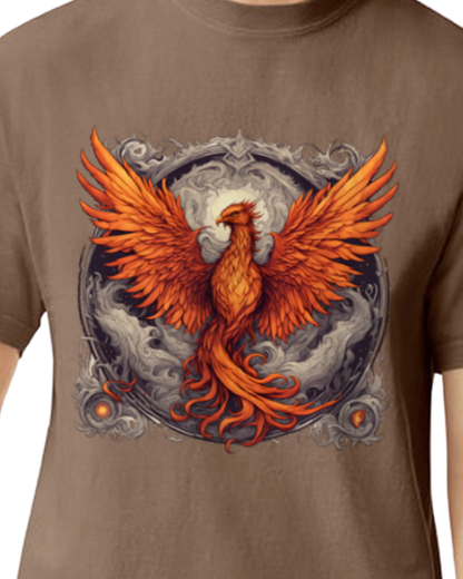 Bordered Phoenix Vintage T-Shirt