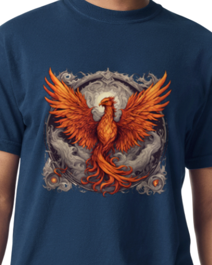 Bordered Phoenix Vintage T-Shirt