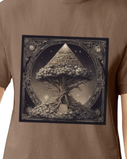 Pyramid World Tree Vintage T-Shirt