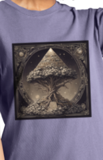 Pyramid World Tree Vintage T-Shirt