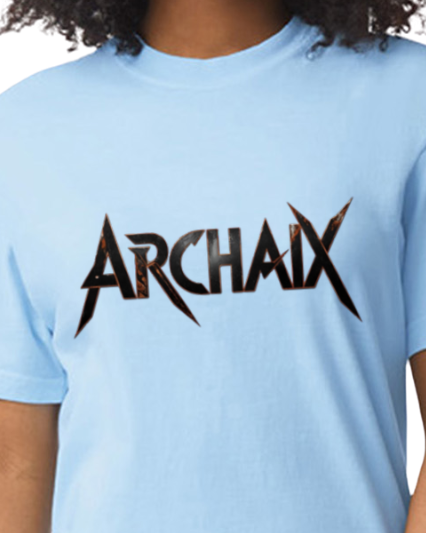 Archaix Black Jagged Vintage T-Shirt