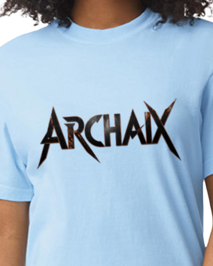 Archaix Black Jagged Vintage T-Shirt