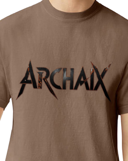 Archaix Black Jagged Vintage T-Shirt