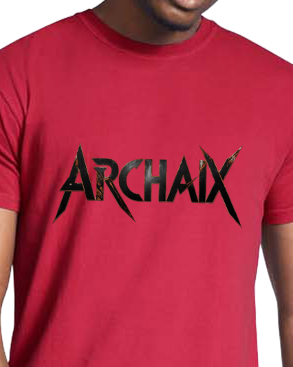 Archaix Black Jagged Vintage T-Shirt