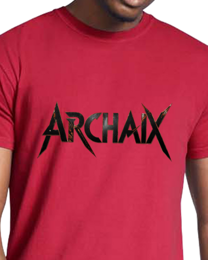 Archaix Black Jagged Vintage T-Shirt