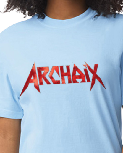 Archaix Red Jagged Vintage T-Shirt