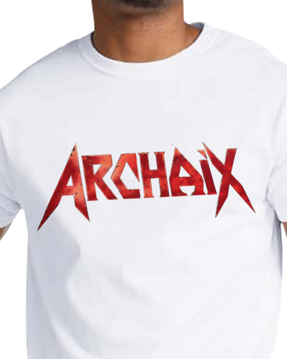 Archaix Red Jagged Vintage T-Shirt